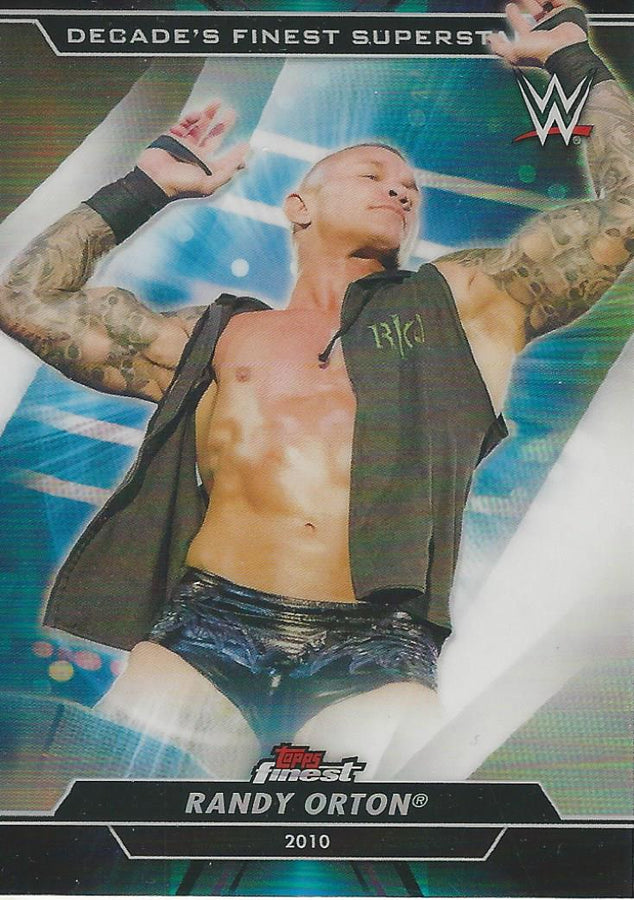 WWE Topps Finest 2020 Randy Orton S-6 trading card PW Catalog