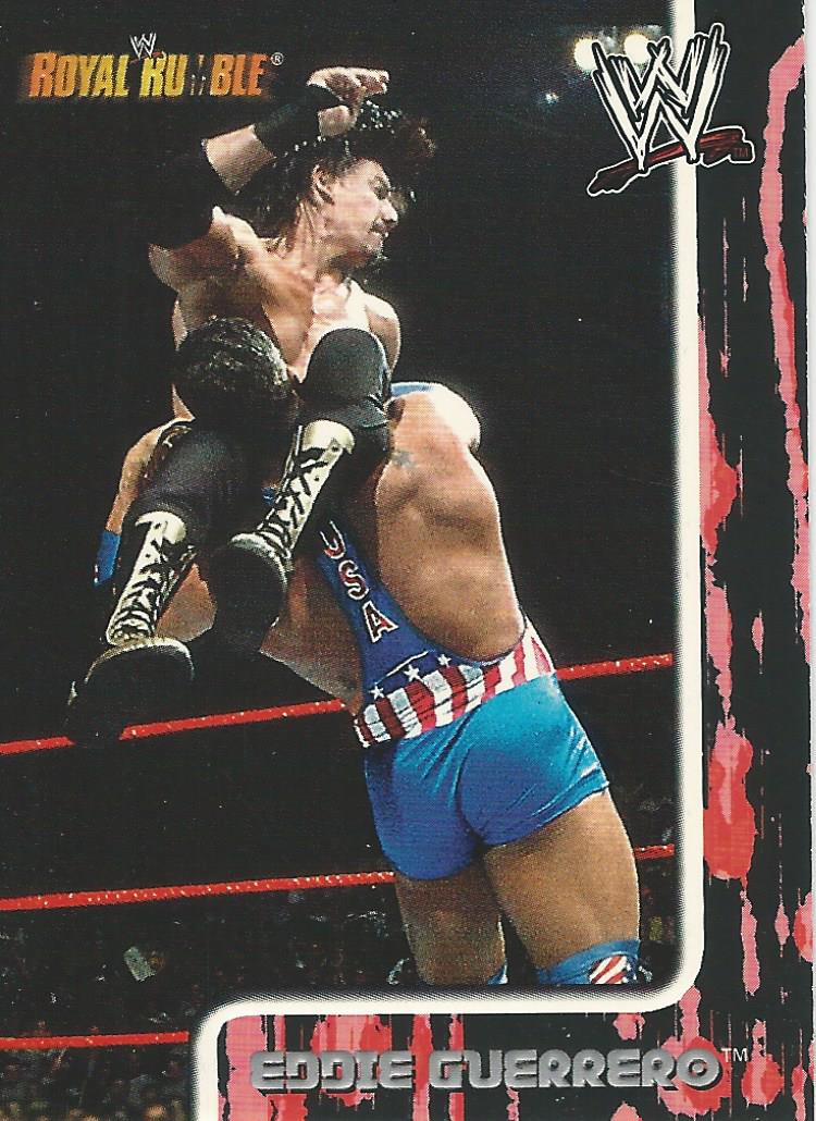 WWE Fleer Royal Rumble 2002 Eddie Guerrero #9