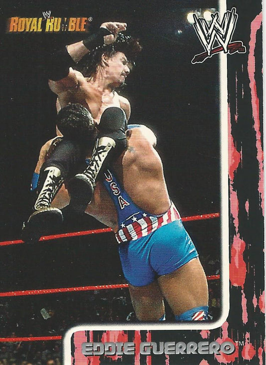 WWE Fleer Royal Rumble 2002 Eddie Guerrero #9