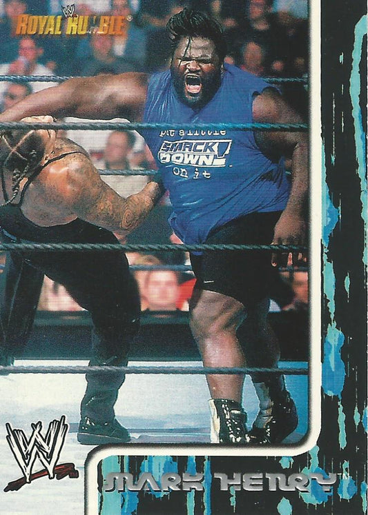 WWE Fleer Royal Rumble 2002 Mark Henry #18
