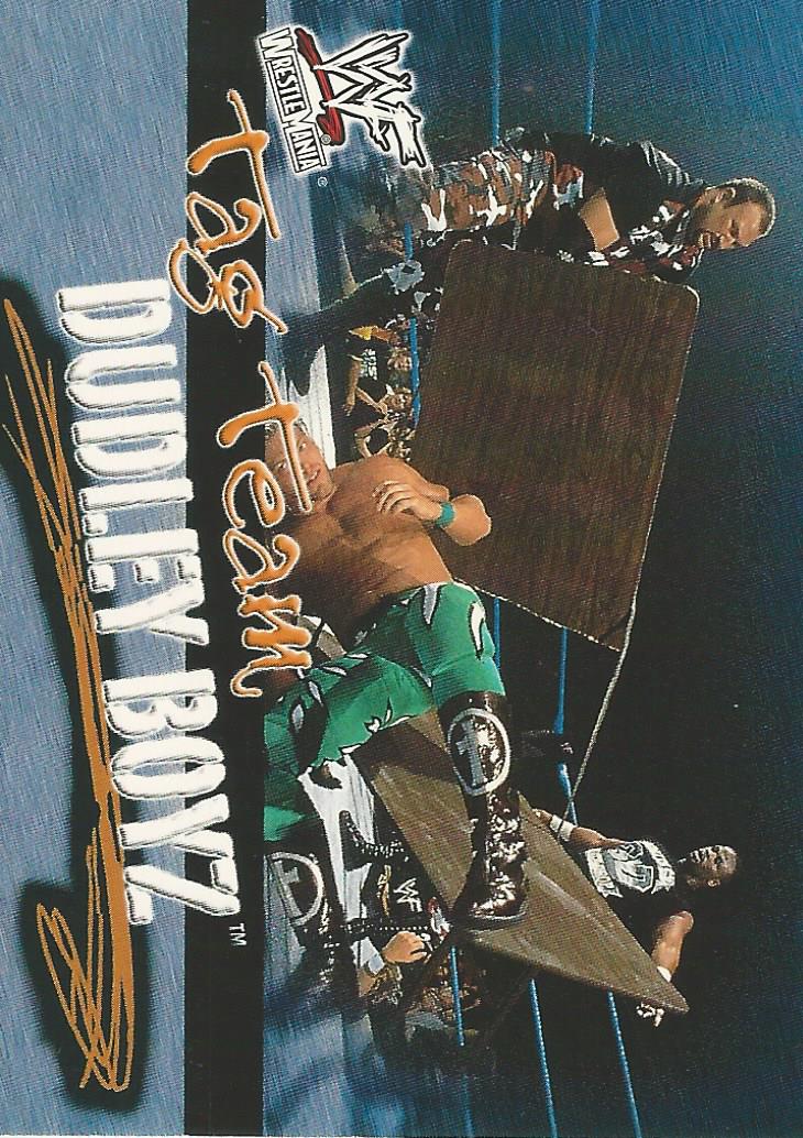 WWF Fleer Wrestlemania 2001 Dudley Boyz #73