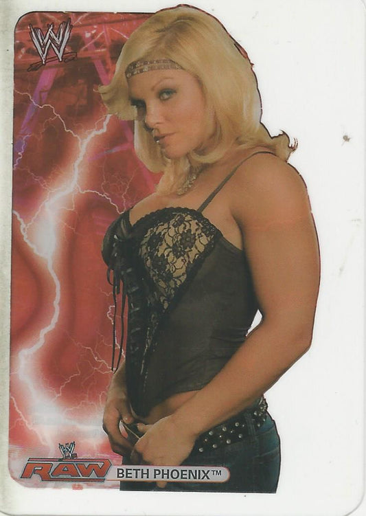 WWE Edibas Lamincards 2008 Beth Phoenix #73