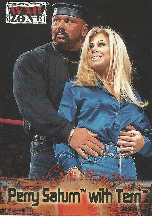 WWF Fleer Raw 2001 Perry Saturn and Terri Runnels #73