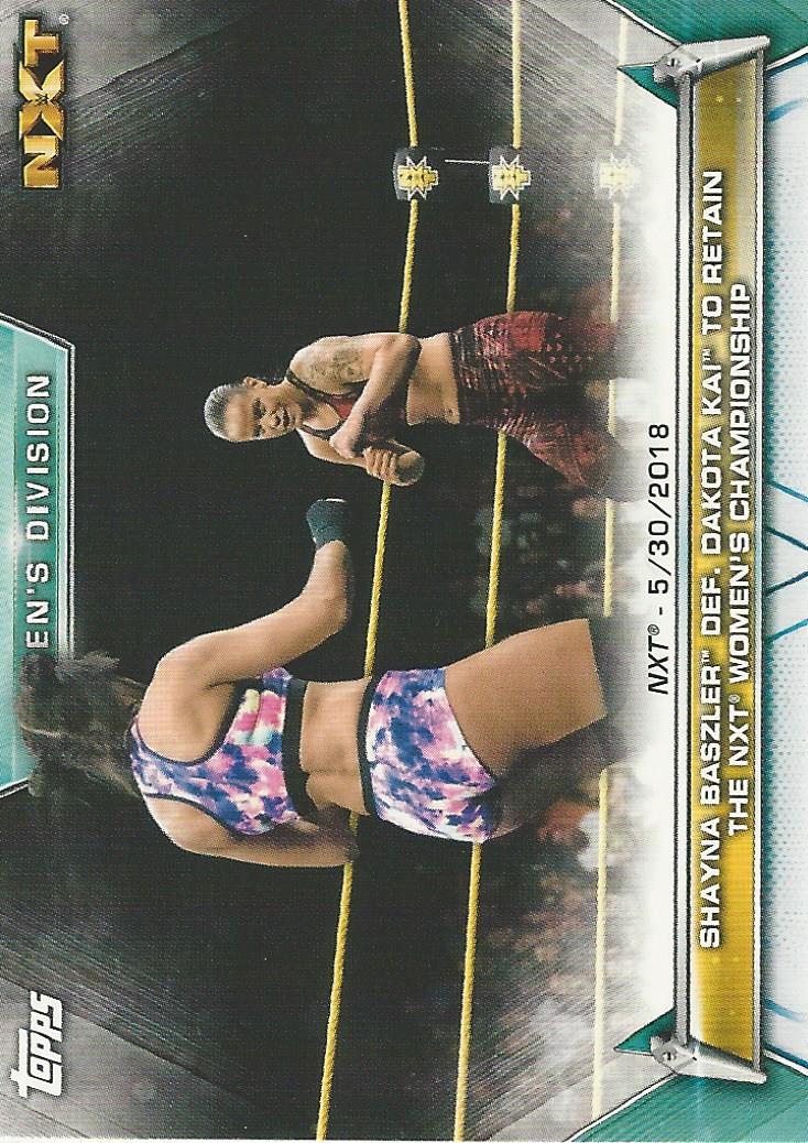 WWE Topps Women Division 2019 Shayna Baszler #73
