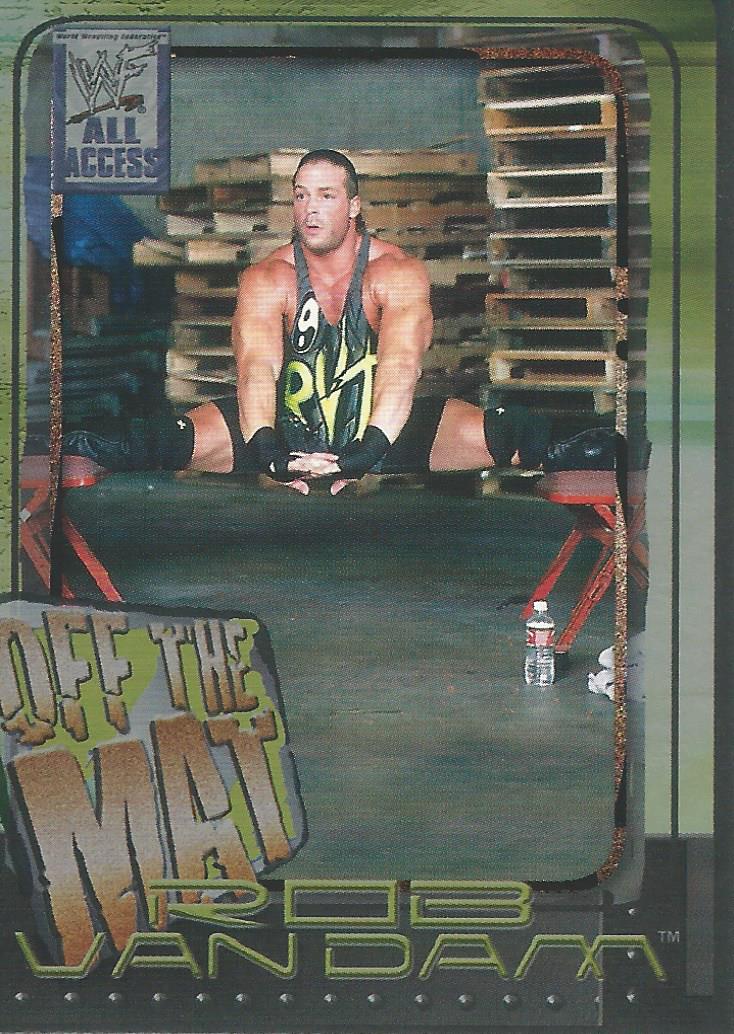 WWF Fleer All Access 2002 Rob Van Dam #73