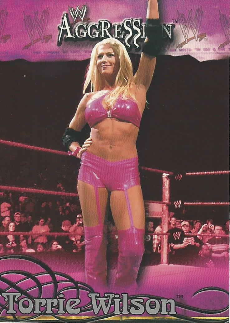 WWE Fleer Aggression 2003 Torrie Wilson #73