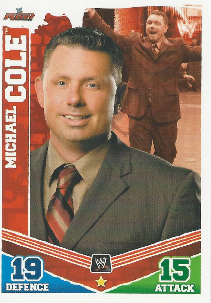 WWE Topps Slam Attax Mayhem 2010 Michael Cole #73