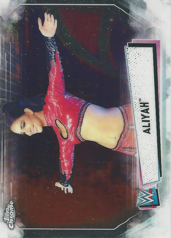 WWE Topps Chrome 2021 Aliyah #73