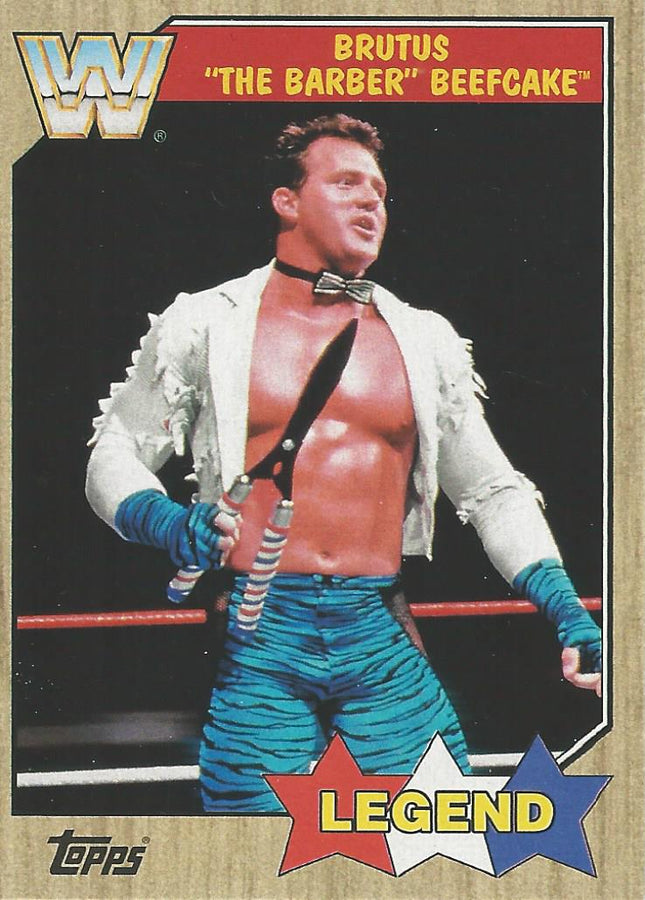 WWE Topps Heritage 2017 Brutus Beefcake #73