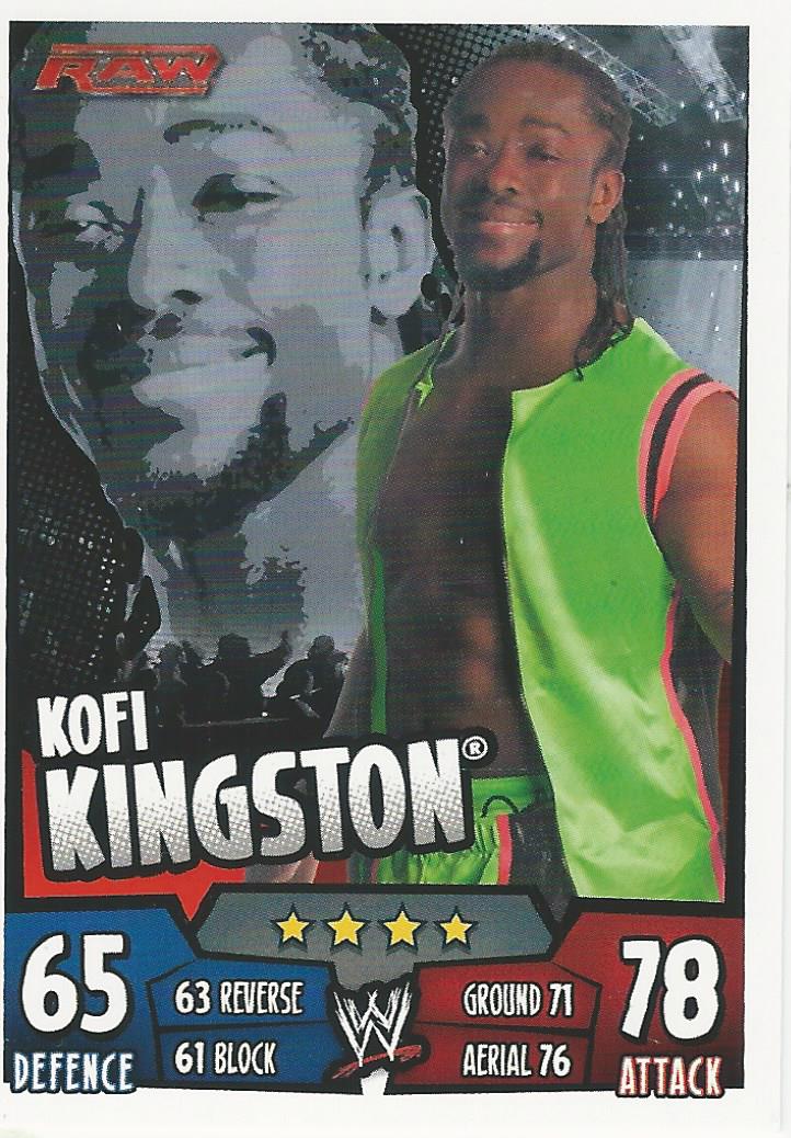 WWE Topps Slam Attax Rumble 2011 Kofi Kingston #73