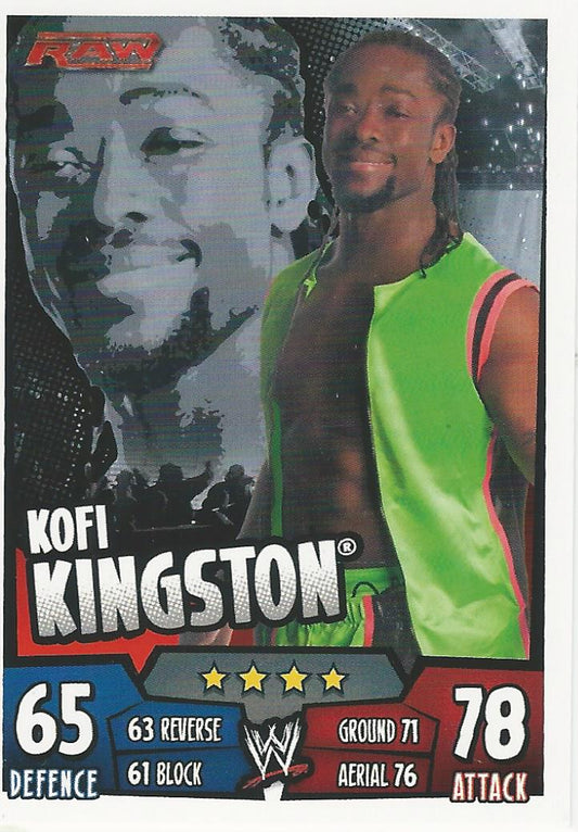 WWE Topps Slam Attax Rumble 2011 Kofi Kingston #73