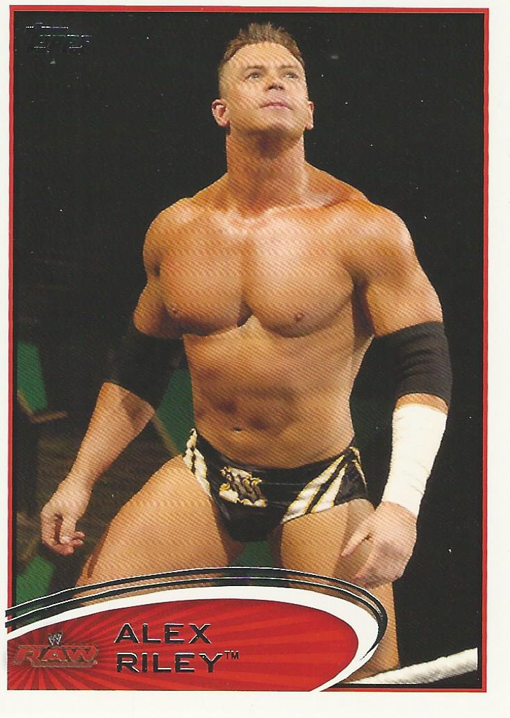 WWE Topps 2012 Alex Riley #73