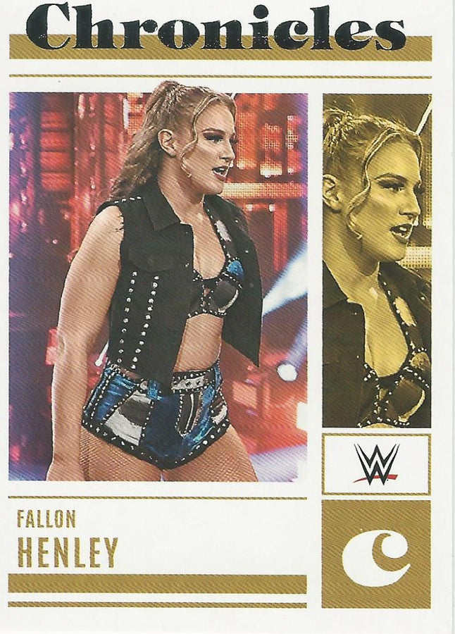 WWE Panini Chronicles 2023 Fallon Henley #73