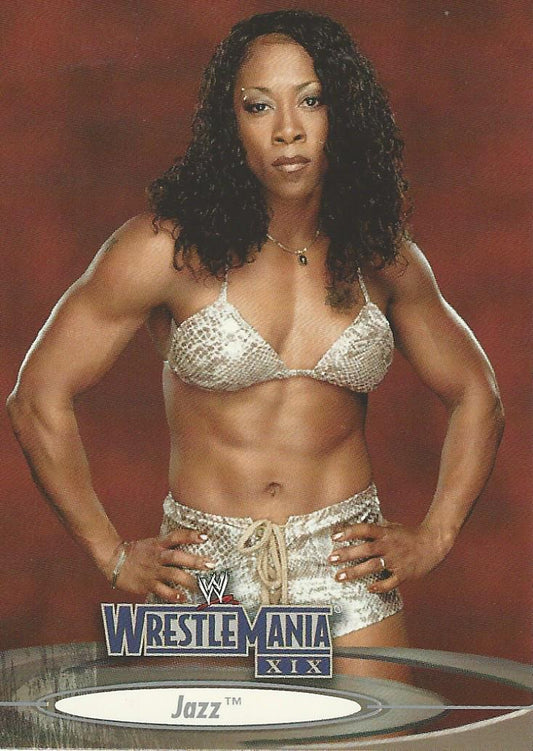 WWE Fleer Wrestlemania XIX 2003 Jazz #73