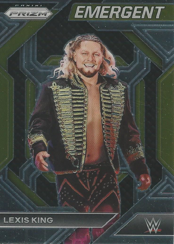 WWE Panini Prizm 2024 Emergent Lexis King #8