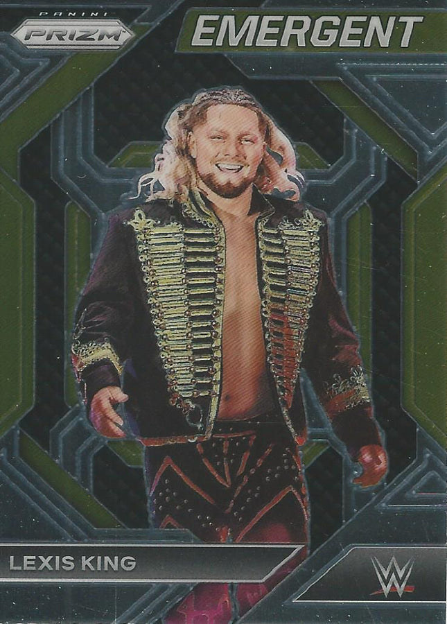 WWE Panini Prizm 2024 Emergent Lexis King #8