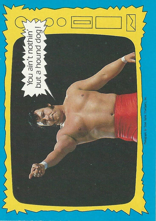 Topps WWF Wrestling Cards 1987 Honky Tonk Man #73