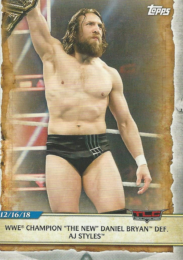 WWE Topps Road to Wrestlemania 2020 Daniel Bryan #73