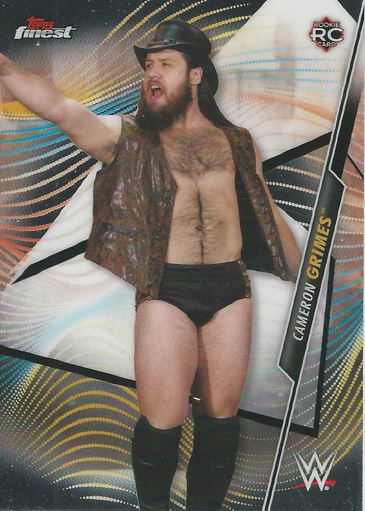 WWE Topps Finest 2020 Cameron Grimes #73