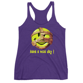 Mankind "Have a Nice Day" Women's Racerback Tank Top
