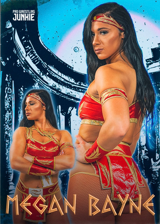 Megan Bayne trading card PWcatalog