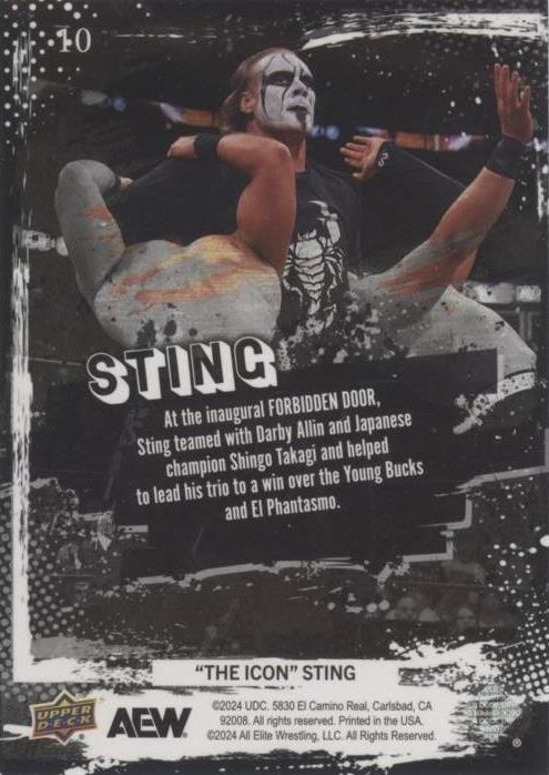 6/26/22 – Sting Helped HIS Team Pick UP a Win at the Inaugural Forbidden Door