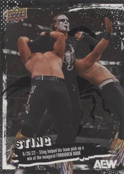 6/26/22 – Sting Helped HIS Team Pick UP a Win at the Inaugural Forbidden Door