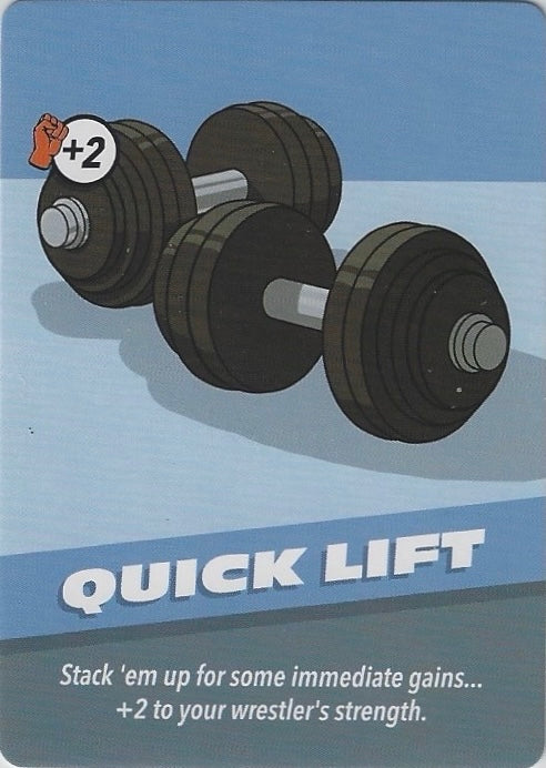 Quick Lift trading card PW Catalog