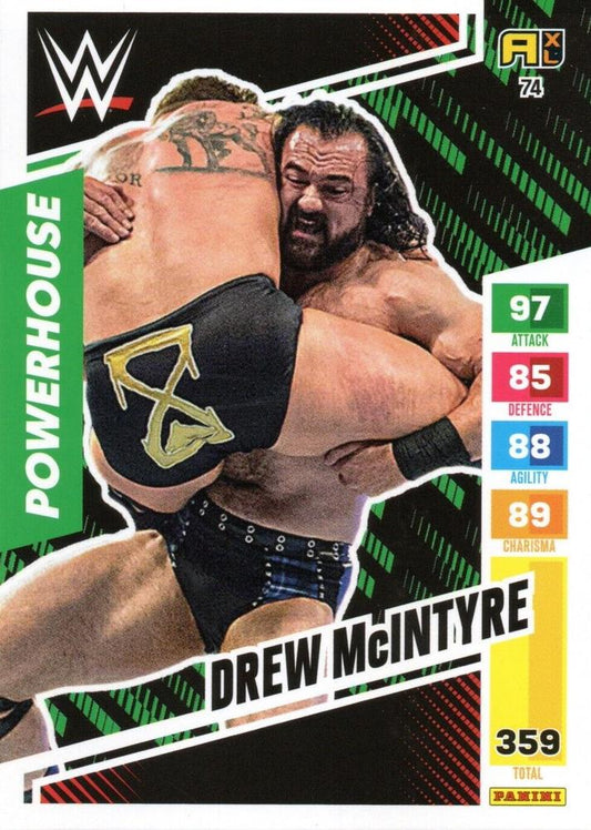 Drew Mcintyre trading card PW Catalog