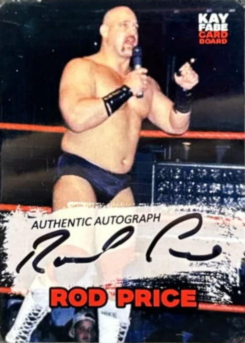 ROD Price trading card PW Catalog