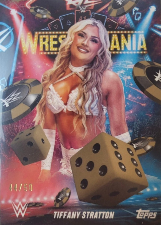 Tiffany Stratton trading card PW Catalog