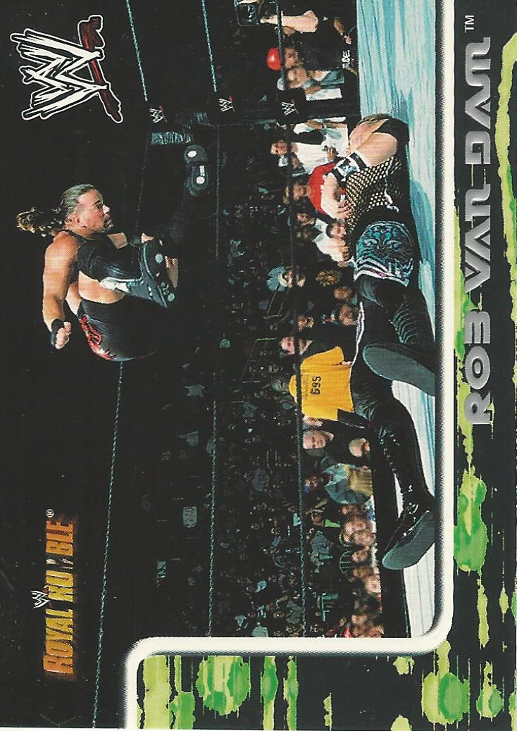 WWE Fleer Royal Rumble 2002 Rob Van Dam #21