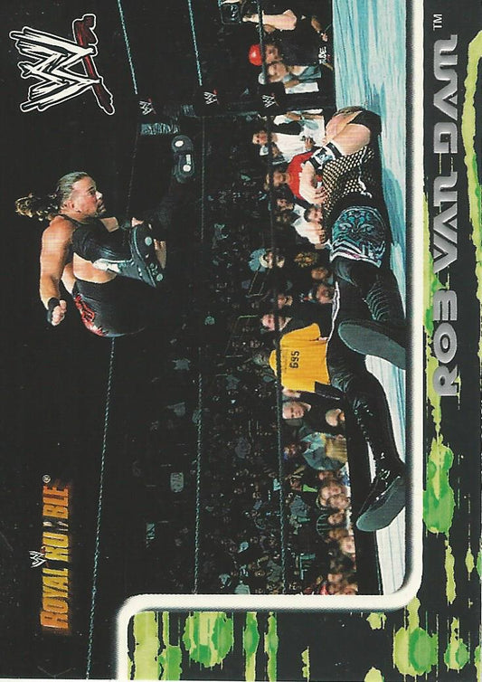 WWE Fleer Royal Rumble 2002 Rob Van Dam #21