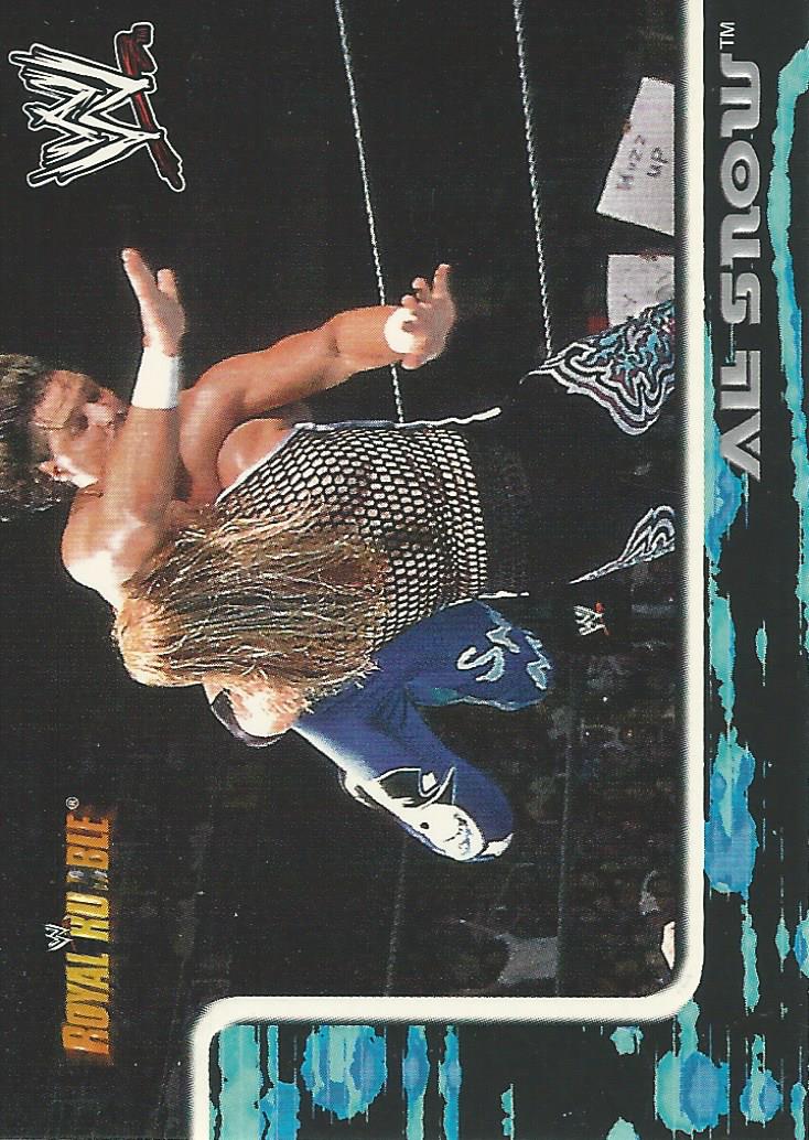 WWE Fleer Royal Rumble 2002 Al Snow #31