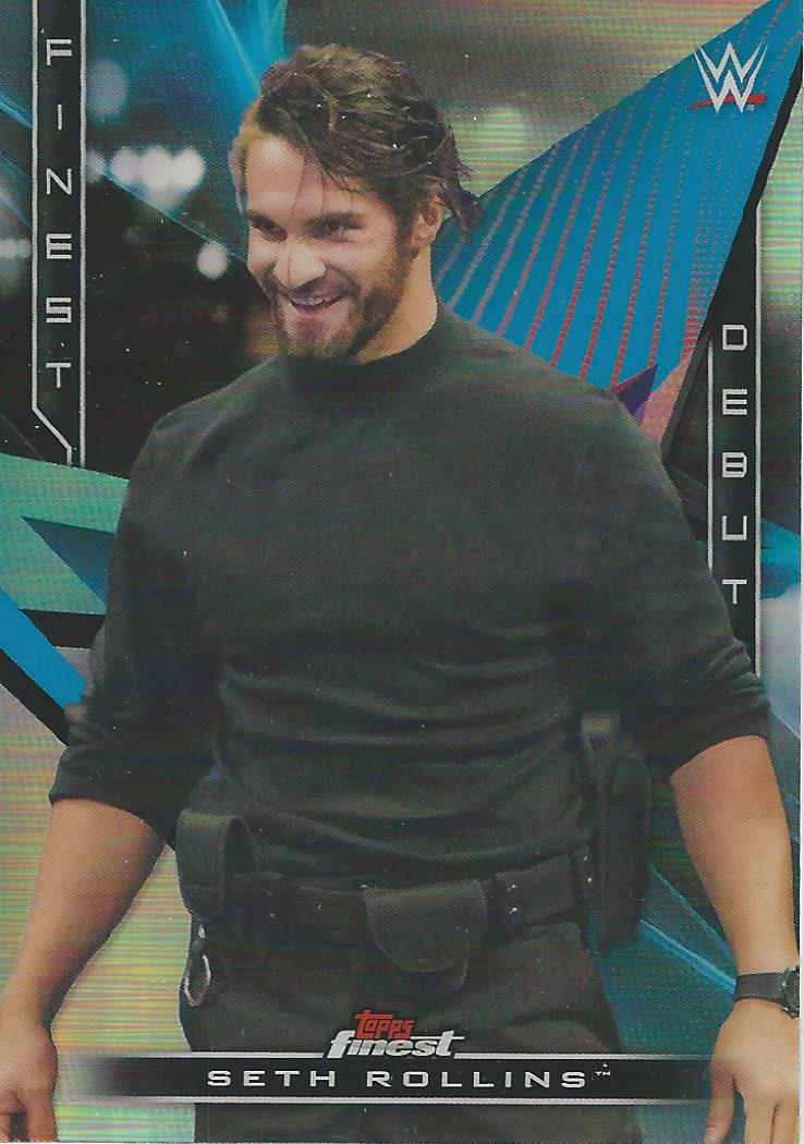 WWE Topps Finest 2020 Seth Rollins D-3 trading card PW Catalog