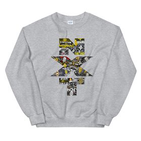 NXT TakeOver Logo Pullover Crew Sweatshirt