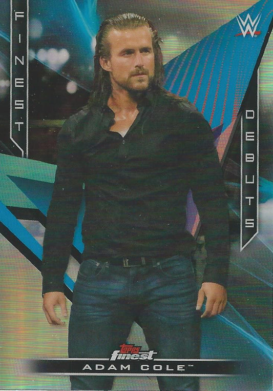 WWE Topps Finest 2020 Adam Cole D-9 trading card PW Catalog