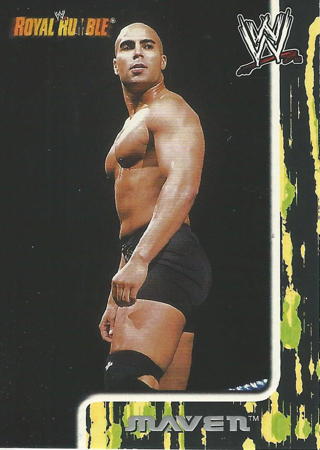 WWE Fleer Royal Rumble 2002 Maven #47