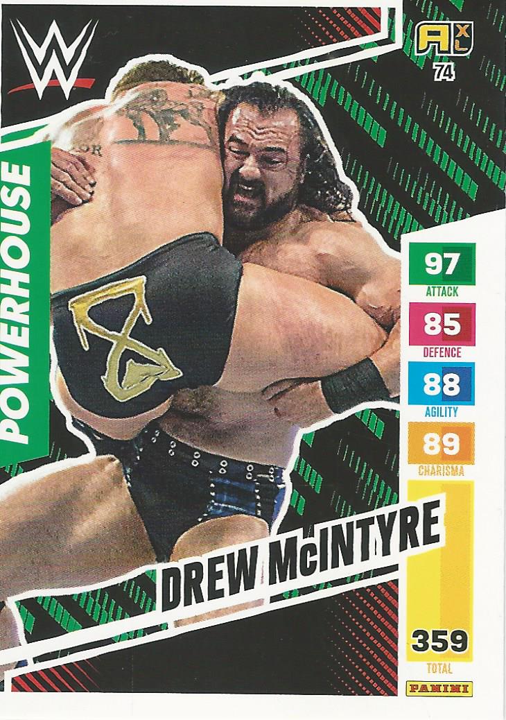 WWE Panini XL Adrenalyn 2024 Drew McIntyre #74