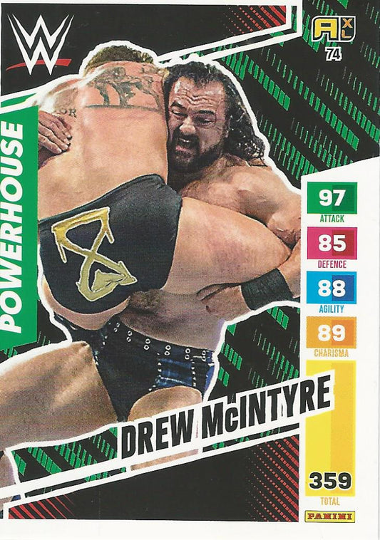 WWE Panini XL Adrenalyn 2024 Drew McIntyre #74
