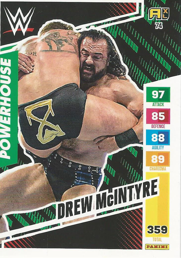 WWE Panini XL Adrenalyn 2024 Drew McIntyre #74
