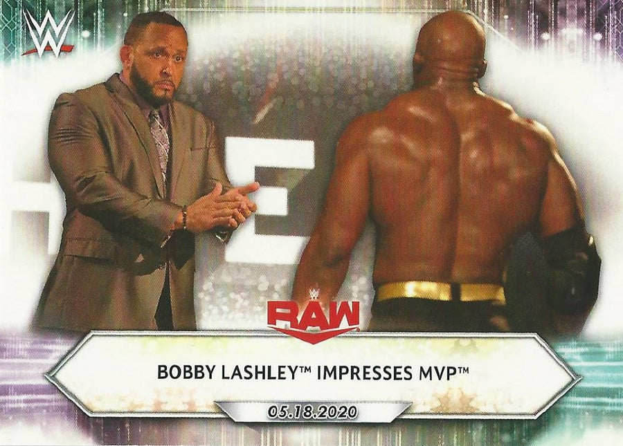WWE Topps 2021 Bobby Lashley and MVP #74