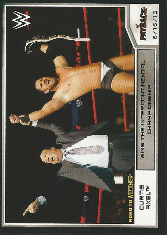 WWE Topps Road to Wrestlemania 2014 Curtis Axel #14
