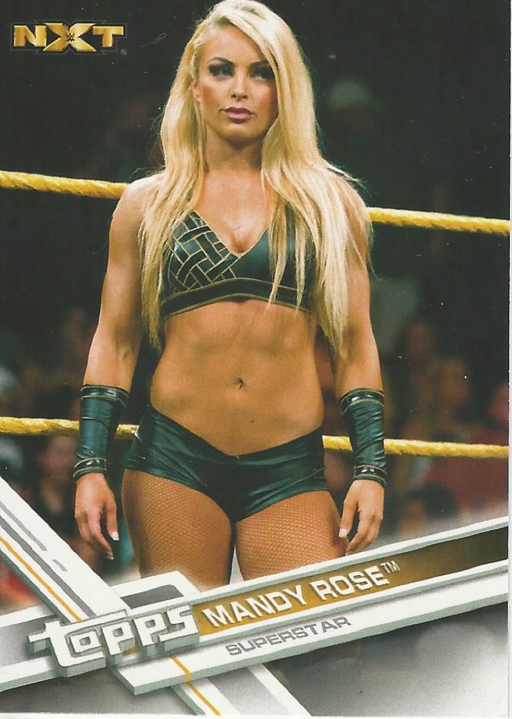 WWE Topps Then Now Forever 2017 Mandy Rose #175