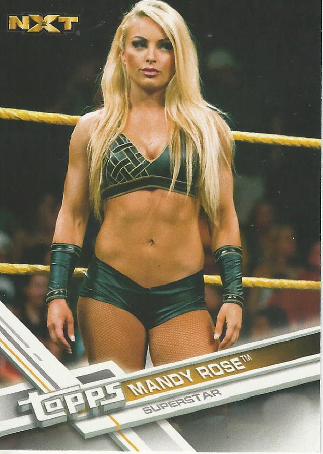 WWE Topps Then Now Forever 2017 Mandy Rose #175