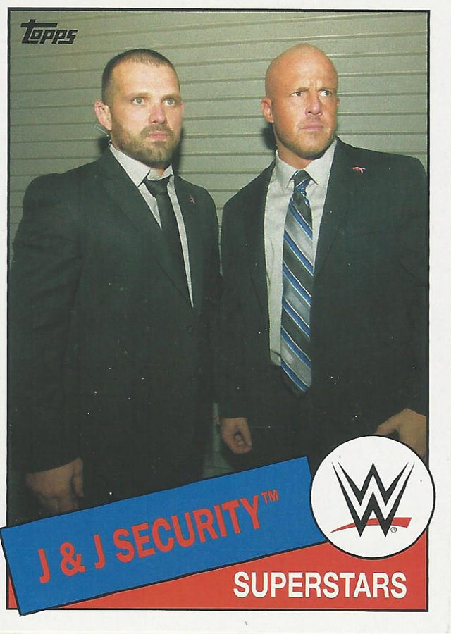 WWE Topps Heritage 2015 J&J Security #74
