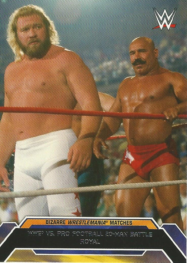 WWE Topps Road to WrestleMania 2015 Big John Studd and Iron Sheik 4 of 10