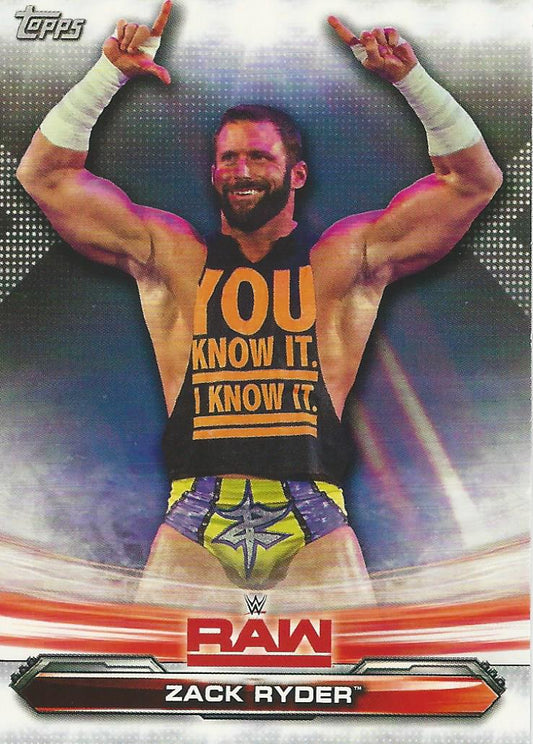 WWE Topps Raw 2019 Zack Ryder #74