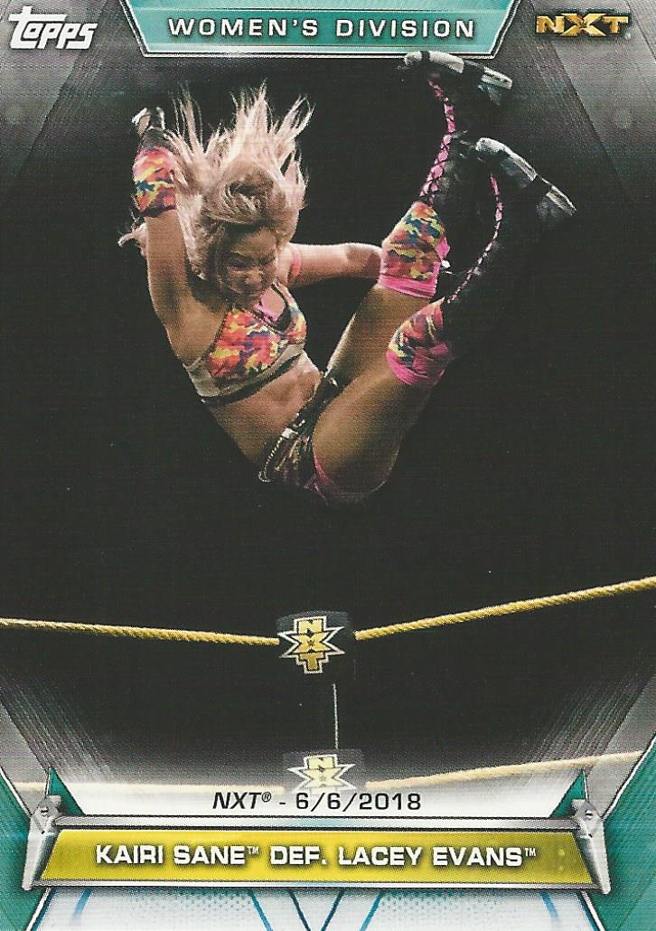 WWE Topps Women Division 2019 Kairi Sane #74