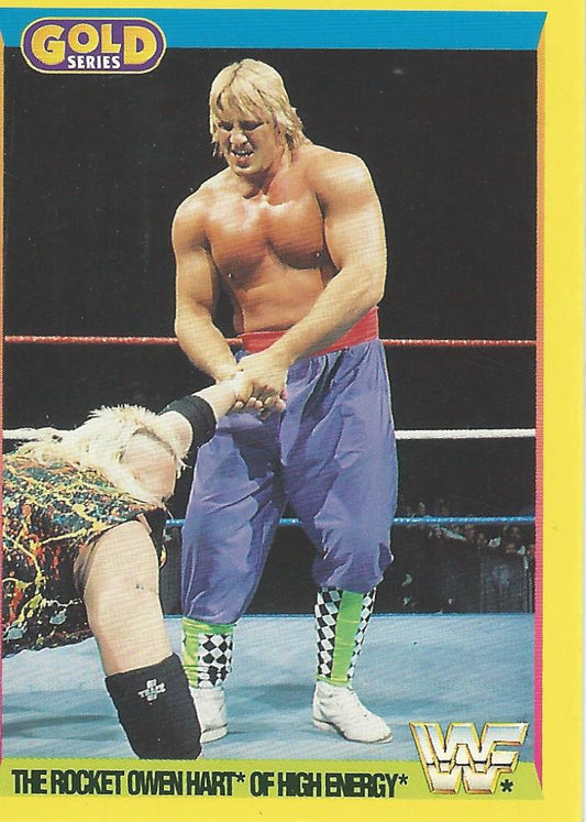 WWF Merlin Gold Series 2 1992 Owen Hart #74